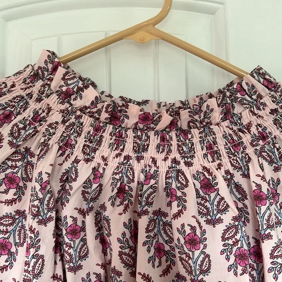 J.Crew Pink Floral Blouse - Picture 5 of 7